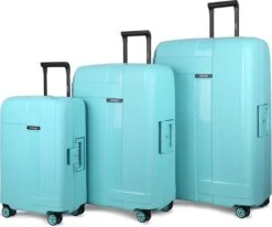 Decent Transit Medium Koffer - 70 Cm - Lichtblauw -Reisbagage Winkel 1200x1002