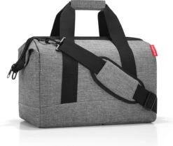 Reisenthel Allrounder M Reistas Sporttas - Maat M - 18L - Twist Silver Grijs