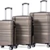 Merax 3-delig Kofferset Met TSA Slot - Trolleyset ABS 40L, 70L & 110 Liter - Goud 1 Merax 3-delig Kofferset Met TSA Slot - Trolleyset ABS 40L, 70L & 110 Liter - Goud -Reisbagage Winkel 1200x1029