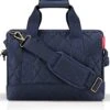 Reisenthel Allrounder M Reistas Sporttas - 18L - Rhombus Midnight Gold Blauw -Reisbagage Winkel 1200x1031 3