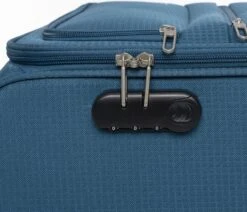 Travelbags Handbagage Zachte Koffer / Trolley / Reiskoffer - The Base - 55 Cm - Groen -Reisbagage Winkel 1200x1032