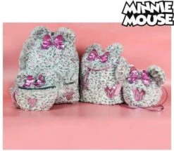 Rugzak Minnie Mouse - Pluche Wit Roze Kindertas Voor School - Schooltas, Disney Schooltas -Reisbagage Winkel 1200x1045 2