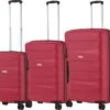 CarryOn Porter ® Kofferset - TSA Trolleyset 3-delig Met OKOBAN - Dubbele Wielen - Rood 1 CarryOn Porter ® Kofferset - TSA Trolleyset 3-delig Met OKOBAN - Dubbele Wielen - Rood -Reisbagage Winkel 1200x1048 3