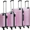 Castillo Quadrant 4 Delige ABS Kofferset - Soft Pink -Reisbagage Winkel 1200x1052 2