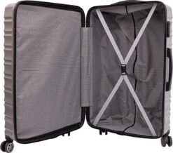 Tobeyz - Kofferset - 3-delig Grijs Handbagage - Verrijdbaar Op 4 Wielen - Stevig ABS - Lichtgewicht, Hardshell -Reisbagage Winkel 1200x1057