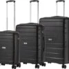 TravelZ Big Bars Kofferset - Trolleyset 3-delig Met TSA-slot - Zwart -Reisbagage Winkel 1200x1059 2