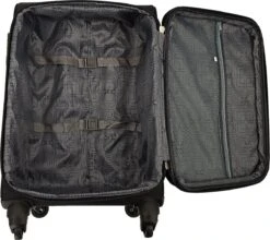 SB Travelbags Bagage Stoffen Koffer 75cm 4 Wielen Trolley - Blauw -Reisbagage Winkel 1200x1069