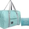 Merkloos Duffelbag - Reistas - Sporttas - Opvouwbare Reistas - Weekendtas - Strandtas - Lichtblauw -Reisbagage Winkel 1200x1078 5