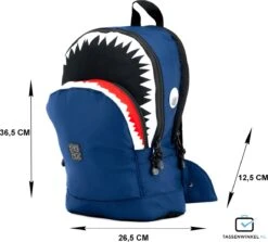 Pick & Pack Haaienvorm - Rugzak - Donkerblauw - Maat M -Reisbagage Winkel 1200x1085 1