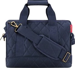 Reisenthel Allrounder M Reistas Sporttas - 18L - Rhombus Midnight Gold Blauw -Reisbagage Winkel 1200x1086 2