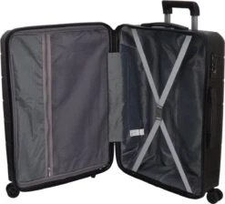 Beagles Originals Buster Middelgrote Koffer - 65 Cm - Zwart -Reisbagage Winkel 1200x1086