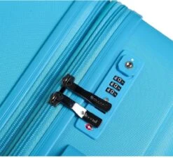 Decent Koffer / Trolley / Reiskoffer - Xx Cm - 120 Liter - Maxi Air - Blauw -Reisbagage Winkel 1200x1094 3