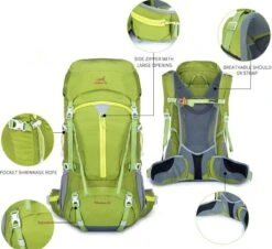 Merkloos Waterbestendige 50L Rugzak -Reisbagage Winkel 1200x1097 8