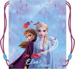 Disney Gymtas Frozen II Junior 44 X 37 Cm Polyester Blauw -Reisbagage Winkel 1200x1098 3