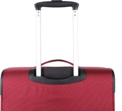 Decent D-Upright Handbagage Koffer - 55 Cm - TSA Slot - Bordeaux Rood -Reisbagage Winkel 1200x1100