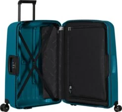 Samsonite Reiskoffer - S'Cure Spinner 69/25 - Petrol Blue -Reisbagage Winkel 1200x1101 4