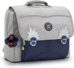 Kipling Iniko Rugzak - Playful Grey -Reisbagage Winkel 1200x1103 4