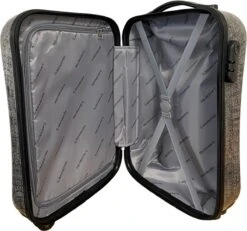 Leonardo Handbagage Koffer 51x31x20 - Hardcase - Cijferslot - Reiskoffer - Lichtgewicht Koffer - Grey 13 Leonardo Handbagage Koffer 51x31x20 - Hardcase - Cijferslot - Reiskoffer - Lichtgewicht Koffer - Grey -Reisbagage Winkel 1200x1120 2