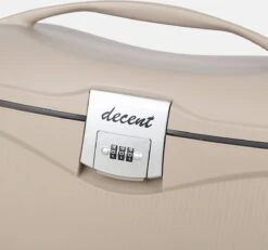 Decent Beautycase Dames / Reiskoffer - Hardcase - Sportivo - Beige -Reisbagage Winkel 1200x1122 6