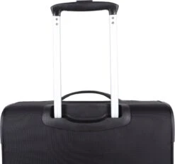 Decent D-Upright Large Koffer - 76 Cm Expandable - TSA Slot - Zwart -Reisbagage Winkel 1200x1125