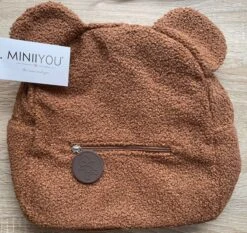 Teddy Rugzak Donkerbruin - School -Reisbagage Winkel 1200x1132 3