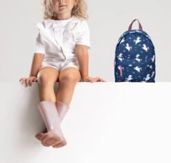 Prêt Imagination Rugzak - Blauw - Eenhoorn -Reisbagage Winkel 1200x1143 2