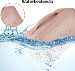 Toilettas Roze - Maat M - Beautycase Cosmetica - Organizer Make Up -Reisbagage Winkel 1200x1147 7