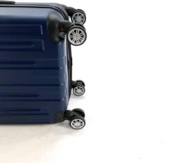 AATravel XL Reiskoffer - Trolley ABS - Met Dubbele Wielen - 75 Cm - 97 Liter - Zilver -Reisbagage Winkel 1200x1148