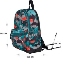 Pick & Pack Forest Dragon Backpack M - Multi Green -Reisbagage Winkel 1200x1150 7
