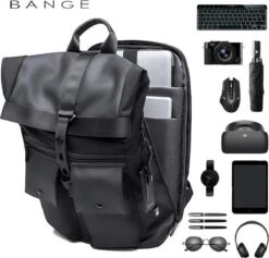 Bange Rugzak - 15,6 Inch Laptop Vak - Multifunctioneel - Comfort - Incl. Smart Thermosfles 31 Bange Rugzak - 15,6 Inch Laptop Vak - Multifunctioneel - Comfort - Incl. Smart Thermosfles -Reisbagage Winkel 1200x1153 4