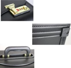 Pilotenkoffer Zonder Wiel - Kunstleer Zwart - Grote Piloten Koffer Met Laptopvak En Cijferslot - Kantoor Koffer - Werk Koffer -Reisbagage Winkel 1200x1157 7