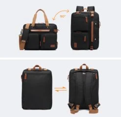 Laptoptas 2 In 1 Laptop Rugtas Schoudertas Voor 15.6 Inch Laptop – Zwart 27 Laptoptas 2 In 1 Laptop Rugtas Schoudertas Voor 15.6 Inch Laptop – Zwart -Reisbagage Winkel 1200x1158 9