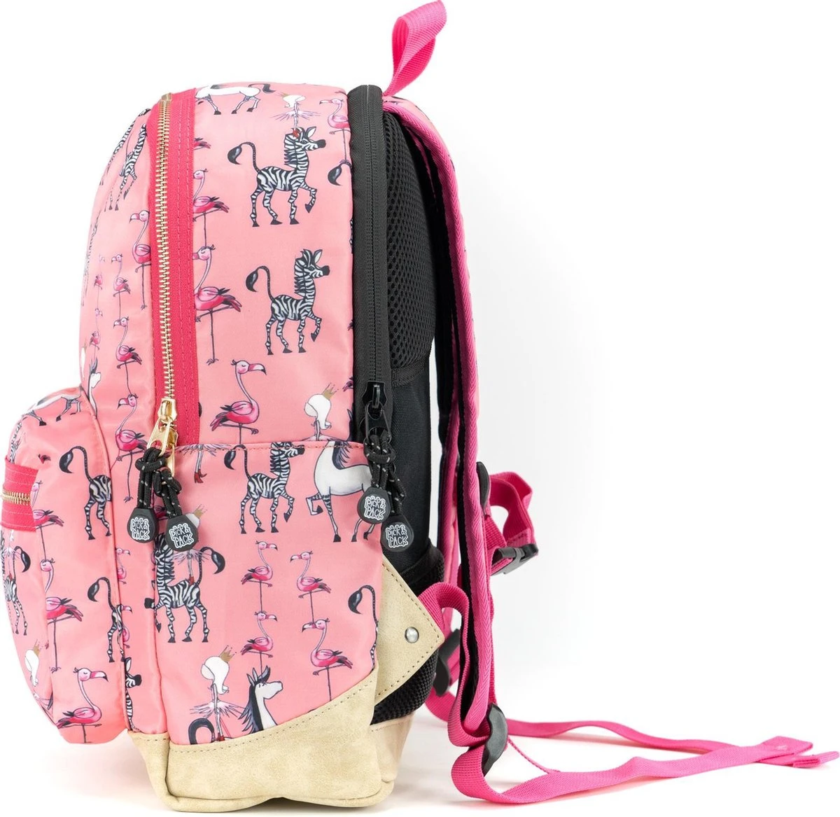 Pick & Pack Koninklijke Prinses - Rugzak - Felroze - Maat M 4 Pick & Pack Koninklijke Prinses - Rugzak - Felroze - Maat M - Afbeelding 2