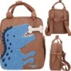 Depesche Dino World Kleine Rugzak Bruin DINO MINI -Reisbagage Winkel 1200x1173 4