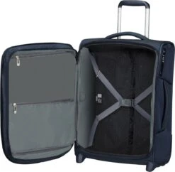 Samsonite Reiskoffer - Respark Upright 55/20 Exp (Handbagage) Midnight Blue -Reisbagage Winkel 1200x1175 2