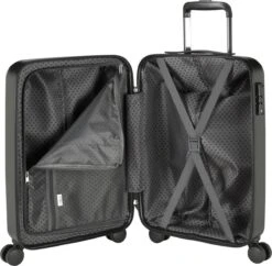 Princess Traveller Harlem - Handbaggage Koffer - Zwart - S - 55cm -Reisbagage Winkel 1200x1177 2