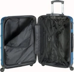 Princess Traveller Madeira - Reiskoffer - Donkerblauw - M - 66cm -Reisbagage Winkel 1200x1177 4