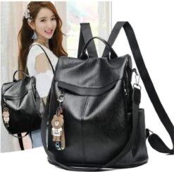 Dames Anti-diefstal Rugzak Schoudertas Vrije Tijd Schooltas Anti Diefstal PU-leer -Reisbagage Winkel 1200x1180 13