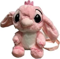 Merkloos Angel - Roze - Stitch Tas - Lilo And Stitch - Rugtassen - Schoencadeau - Verjaardag - Kinderfeestje- Disney - Knuffel Tas - Verstelbaar - 25 Cm -Reisbagage Winkel 1200x1180 14