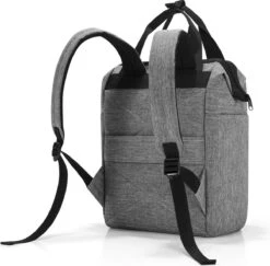 Reisenthel Allrounder R Schouder/ Rugtas - Maat R - 12L - Twist Silver Grijs -Reisbagage Winkel 1200x1182 1