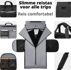 Mark Ryden Reistas – Weekendtas – Reistassen – Tas Voor Dames En Heren – Reistas Handbagage – Weekend Tas – Duffel Bag Waterdicht – Kostuumtas -Reisbagage Winkel 1200x1182 5