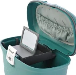 Decent Sportivo Beautycase - Donkergroen -Reisbagage Winkel 1200x1189 16