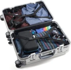 Aluminium Handbagage Koffer Mozzel Darrow - Reiskoffer Met Wielen - 51cm - Harde Koffer - Zilver 36 Aluminium Handbagage Koffer Mozzel Darrow - Reiskoffer Met Wielen - 51cm - Harde Koffer - Zilver -Reisbagage Winkel 1200x1190 4