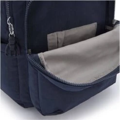 Kipling SEOUL Rugzak, 27 Liter, 15 Inch Laptopvak - Blue Bleu 2 -Reisbagage Winkel 1200x1195 8