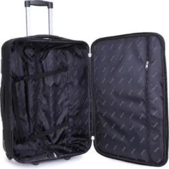 Decent Basic-Line Handbagage Trolley 53 Cm - Zwart -Reisbagage Winkel 1200x1197