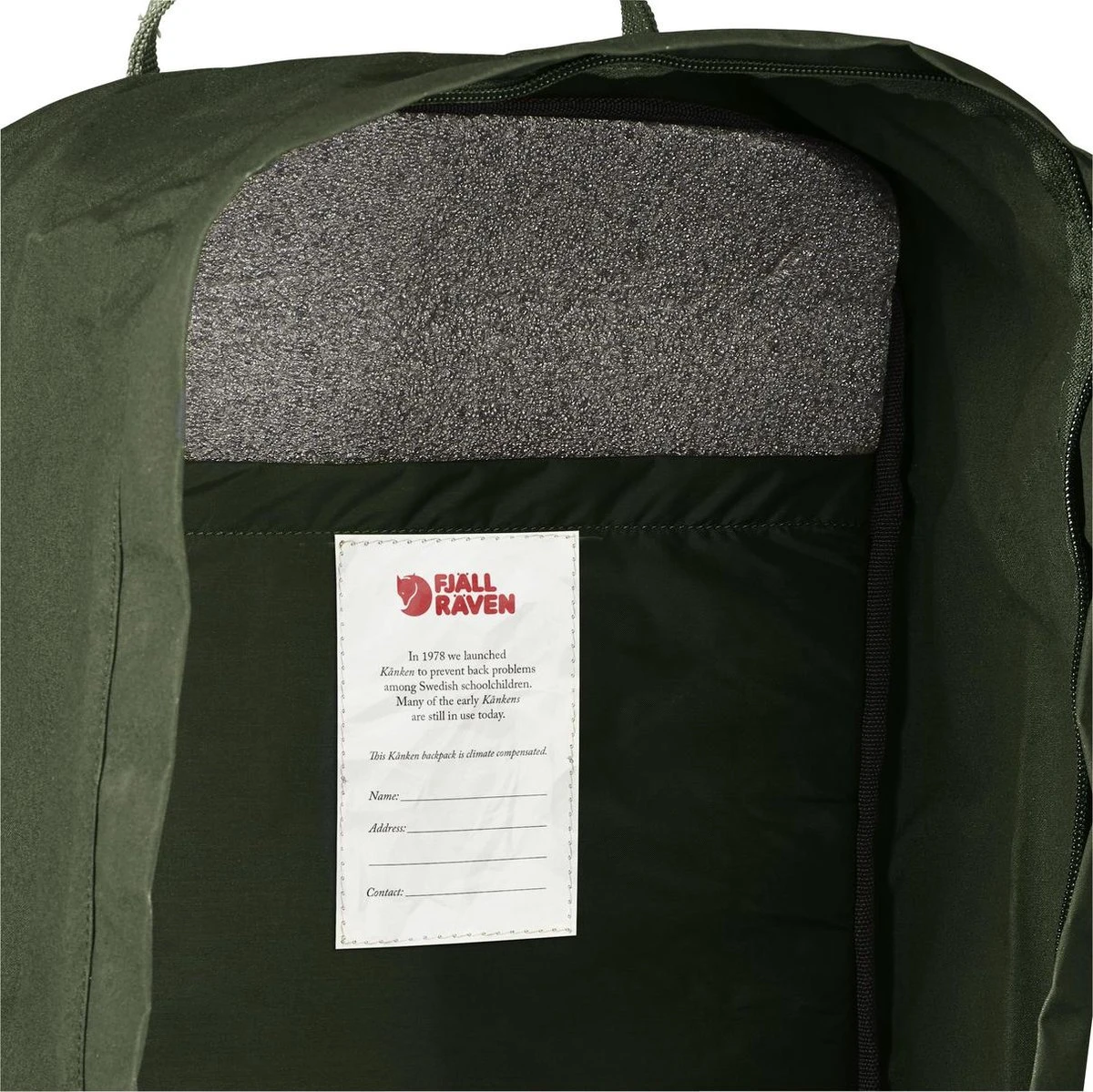 Fjallraven Kanken Laptoprugzak 15 Inch - Forest Green 12 Fjallraven Kanken Laptoprugzak 15 Inch - Forest Green - Afbeelding 10