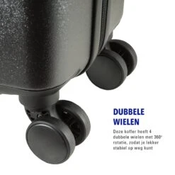 Princess Traveller Harlem - Reiskoffer - Zwart - L - 76cm 18 Princess Traveller Harlem - Reiskoffer - Zwart - L - 76cm -Reisbagage Winkel 1200x1200 1033