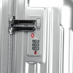 Royal Swiss - Reis Koffer - 76cm - Cijferslot- Lichtgewicht Koffer - 4 Wielen - Silver -Reisbagage Winkel 1200x1200 1189