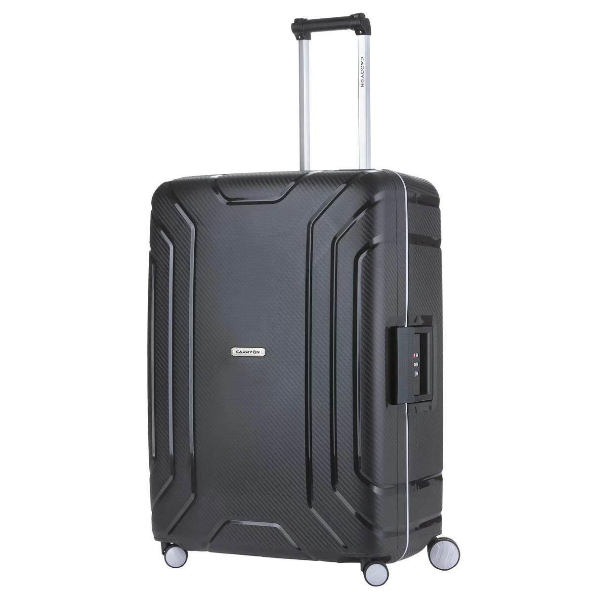 CarryOn Steward Kofferset - 3 Delige TSA Trolleyset - Koffers Met Vaste Kliksloten - Zwart 4 CarryOn Steward Kofferset - 3 Delige TSA Trolleyset - Koffers Met Vaste Kliksloten - Zwart - Afbeelding 2