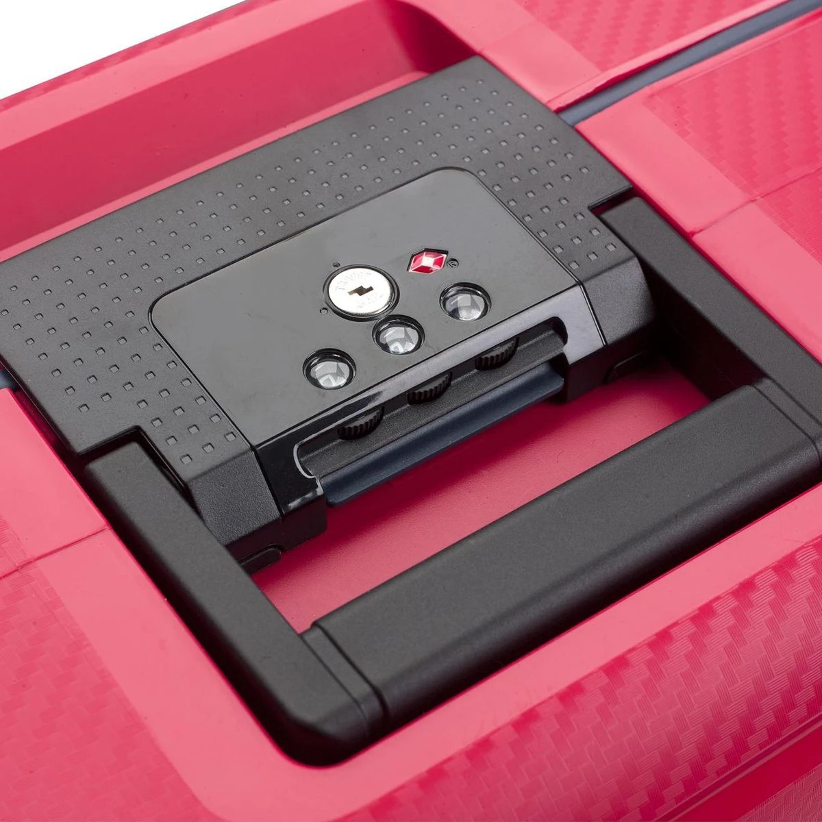 CarryOn Steward Kofferset - 2-delige TSA Trolleyset Met Kliksloten - Dubbele Wielen - Rood 7 CarryOn Steward Kofferset - 2-delige TSA Trolleyset Met Kliksloten - Dubbele Wielen - Rood - Afbeelding 5